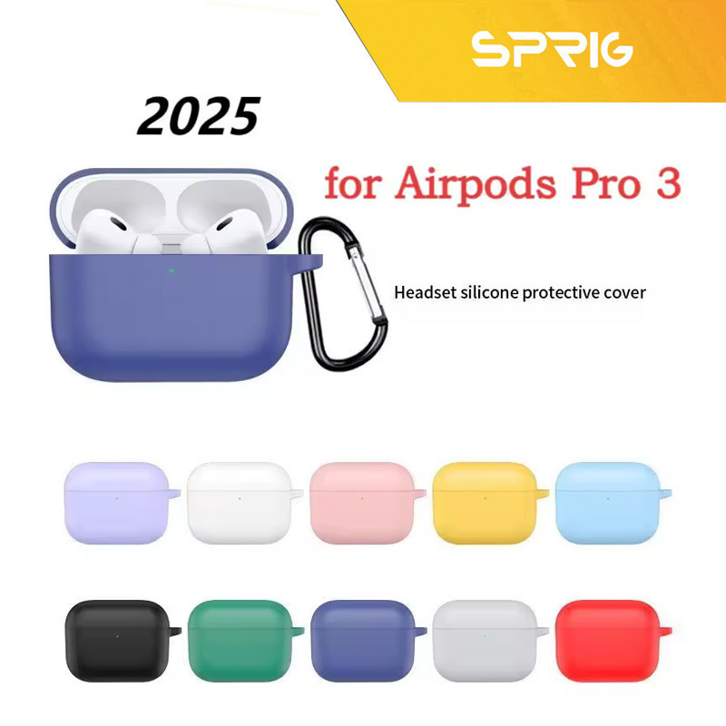 کاور اسپریگ مدل Silicone-SP مناسب برای کیس هدفون بی سیم ایرپاد Airpods pro 3