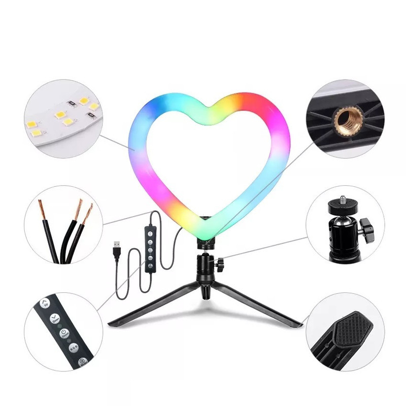 نور ثابت ال ای دی مدل mj16-6RGB