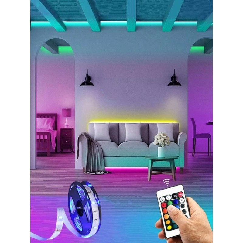 ریسه ال ای دی استریپ لایت مدل  5050SMD طول 5 متر