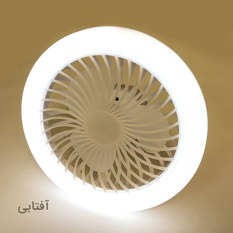 چراغ آویز چادر مدل فن دار کد 629