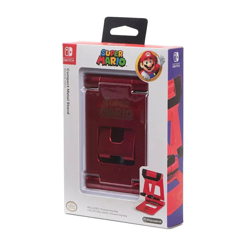کیف حمل کنسول نینتندو سوییچ پاور ای مدل POWERA SUPERMARIO به همراه پایه و محافظ صفحه نمایش