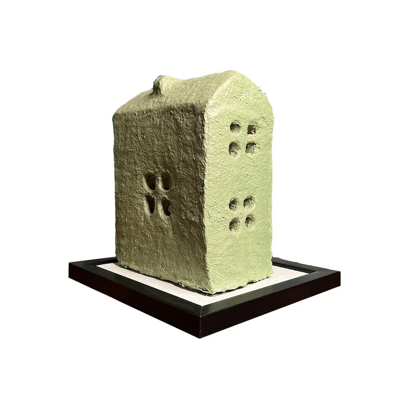مجسمه مدل خانه پاپیه ماشه