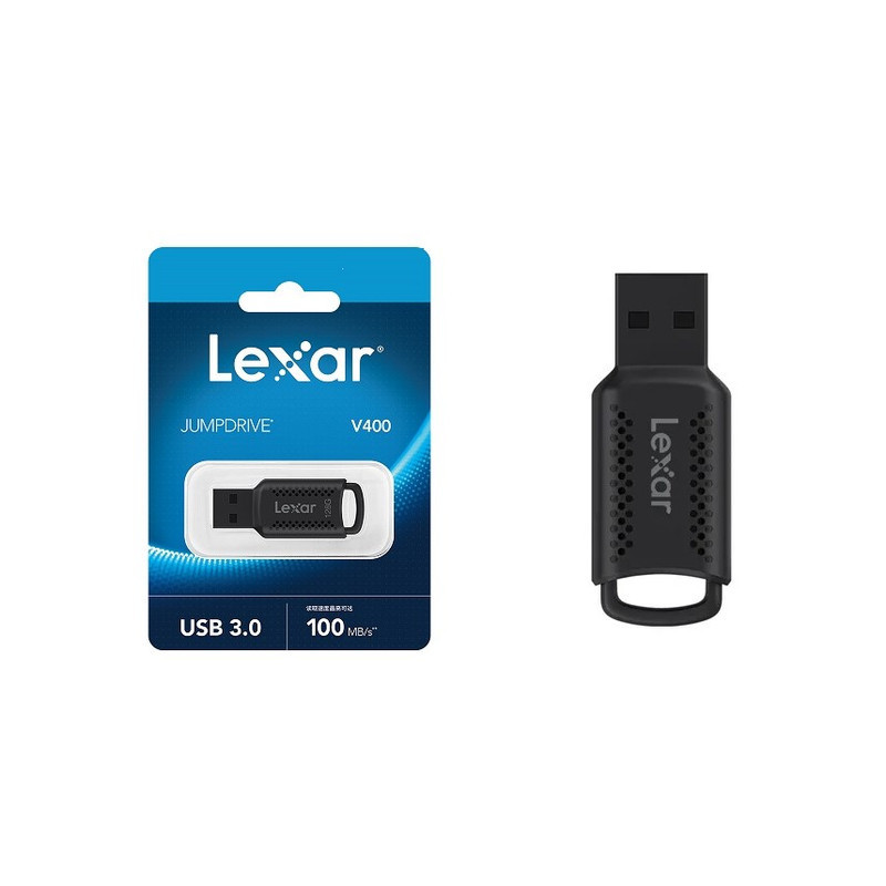 فلش مموری لکسار مدل V400 USB3.0 ظرفیت 64 گیگابایت