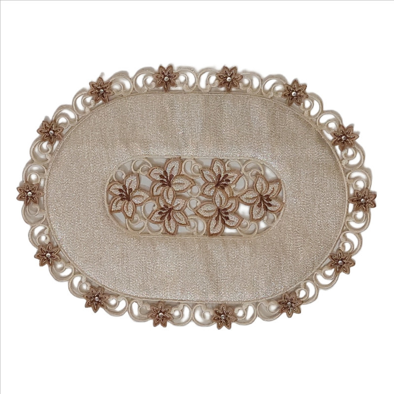 رومیزی مدل یاس سایز 37x27 سانتی متر
