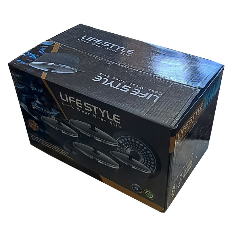 سرویس قابلمه چدنی 8 پارچه لایف استایل مدل BEST