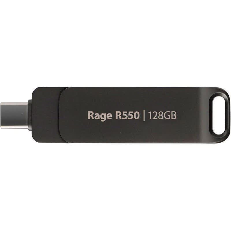 فلش مموری پتریوت مدل RAGE R550 ظرفیت 128 گیگابایت با رابط USB-C