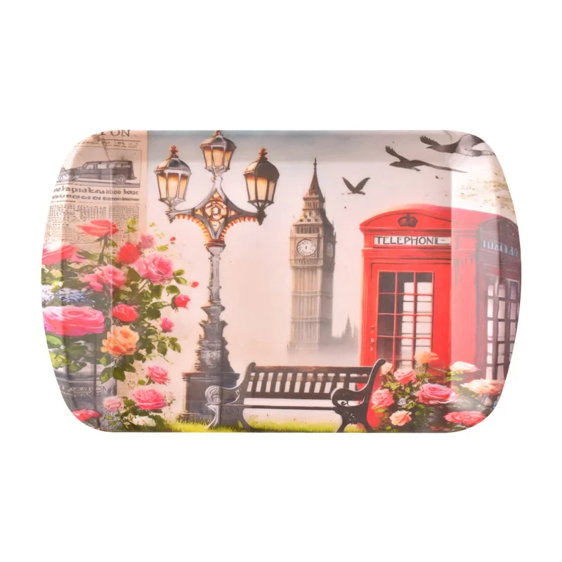 سینی دسته دار مهروز مدل A-1002 سایز 20×30 سانتی متر