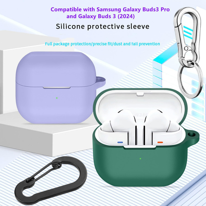 کاور سوپرسی مدل Silicon-SC مناسب برای کیس هدفون بی سیم سامسونگ Galaxy Buds 3  3 Pro