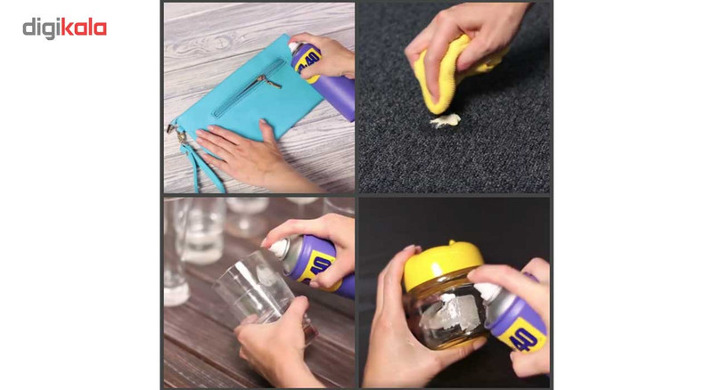 پک اسپری روان کننده WD-40 مدل GUMMY حجم 400 میلی لیتر بسته 2 عددی