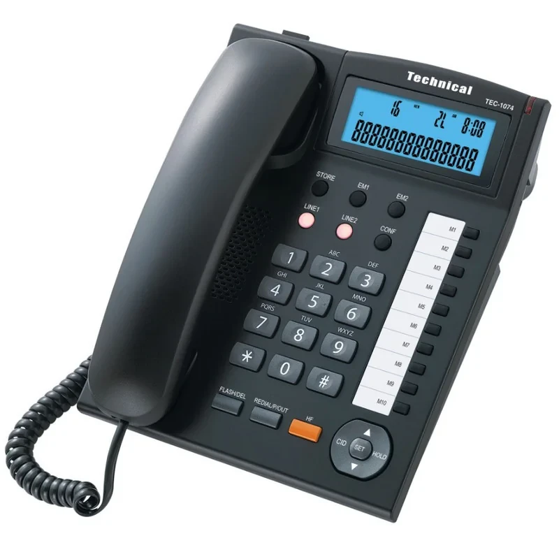 تلفن دو خط تکنیکال مدل TEC-1074