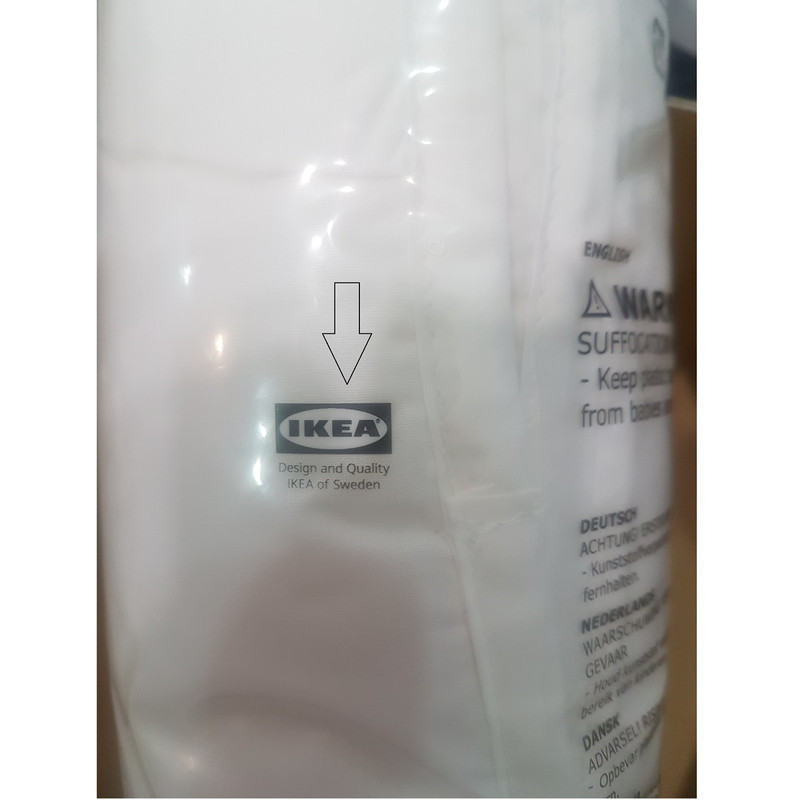 لحاف ایکیا مدل نرمال LEN کد 60028510  یکنفره سایز  110 × 125 سانتیمتر