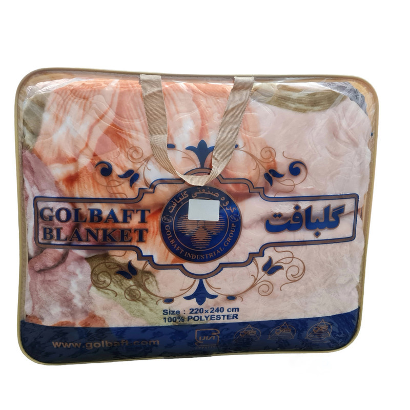 پتو گلبافت مدل برجسته کد 280 سایز 220x240 سانتی متر