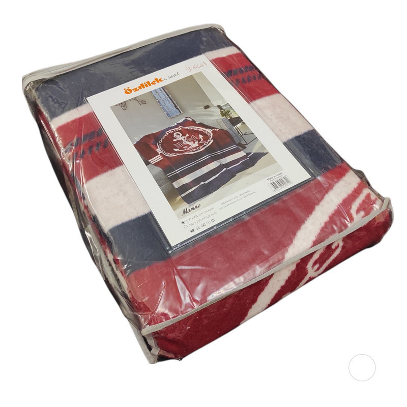 پتو ازدیلک مدل Marine دو نفره سایز 180×220 سانتی متر