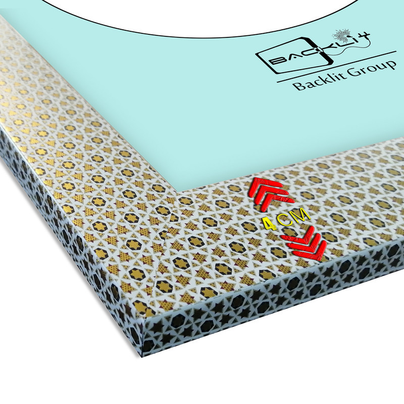 قاب عکس بکلیت مدل دیواری خاتم 13x18-5cm