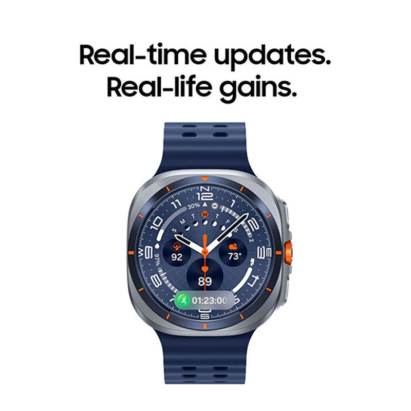 ساعت هوشمند 47 میلی‌متری سامسونگ مدل Galaxy Watch Ultra 2025 با بند مارین