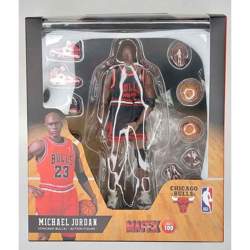 اکشن فیگور مافکس مدل مایکل جردن طرح Chicago Bulls