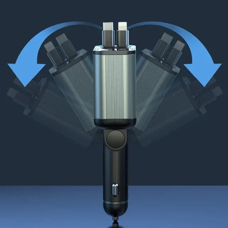 شارژر فندکی گرین لاین مدل Retractable