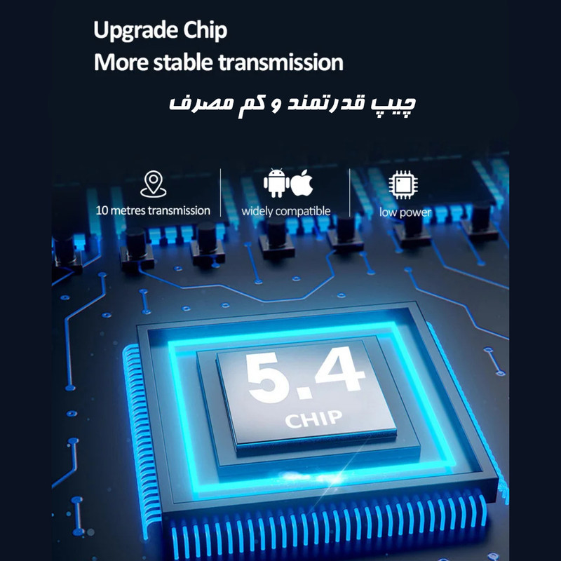 هدفون بلوتوثی هوشمند دیبت ویر مدل A9Plus- AI Translator
