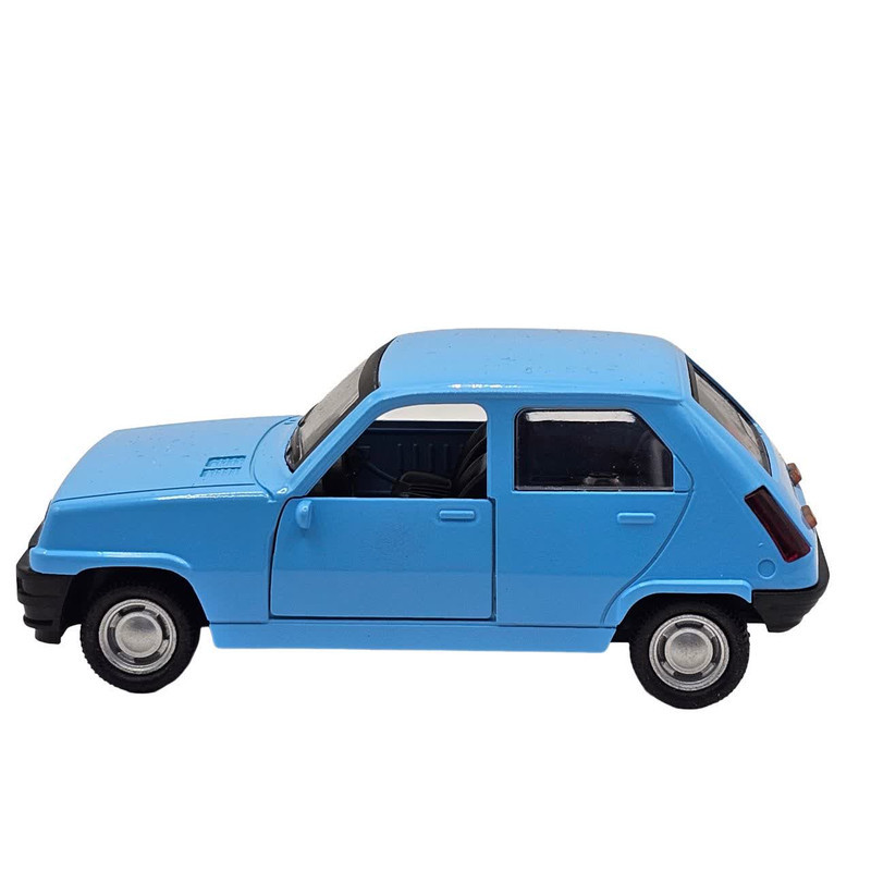 ماکت ماشین ناب سل مدل رنو 5 فلزی عقب کش کد Renault pull back metal car naab005 scale 1:48