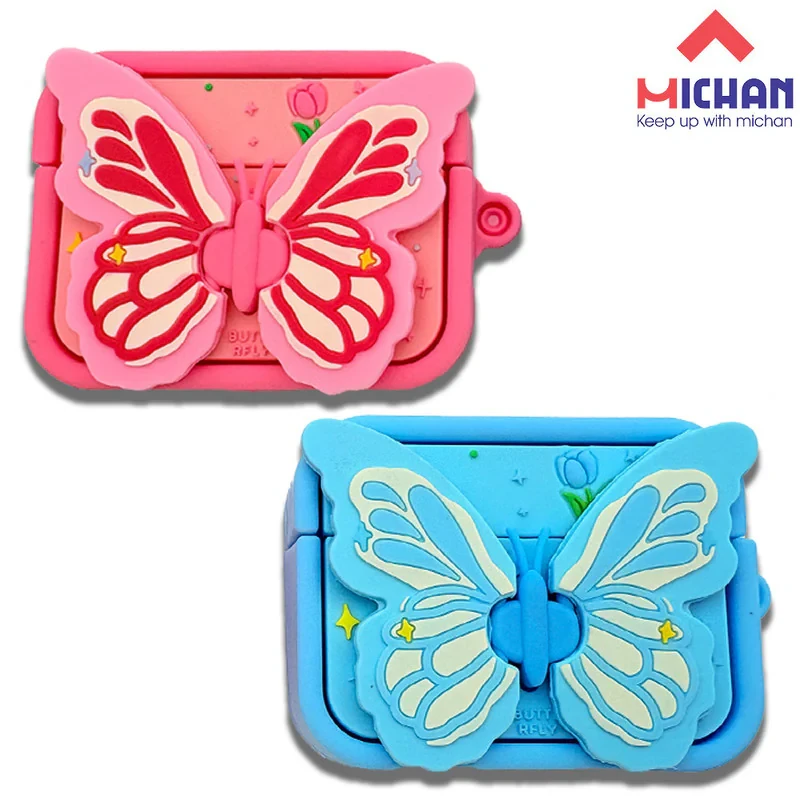 کاور میچان مدل butterfly1 مناسب برای کیس اپل Airpods pro 2