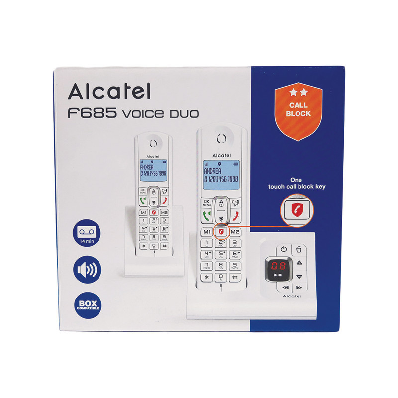 تلفن بی سیم آلکاتل مدل  F685 Voice Duo