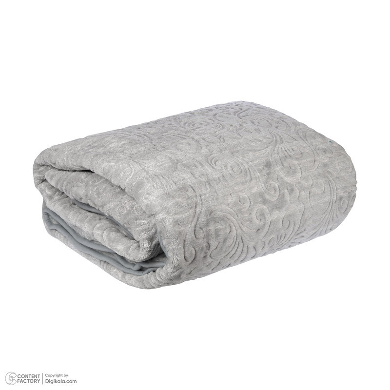پتو 2 نفره گلبافت مدل گلدار پرسی  سایز 240x220 سانتی‌متر