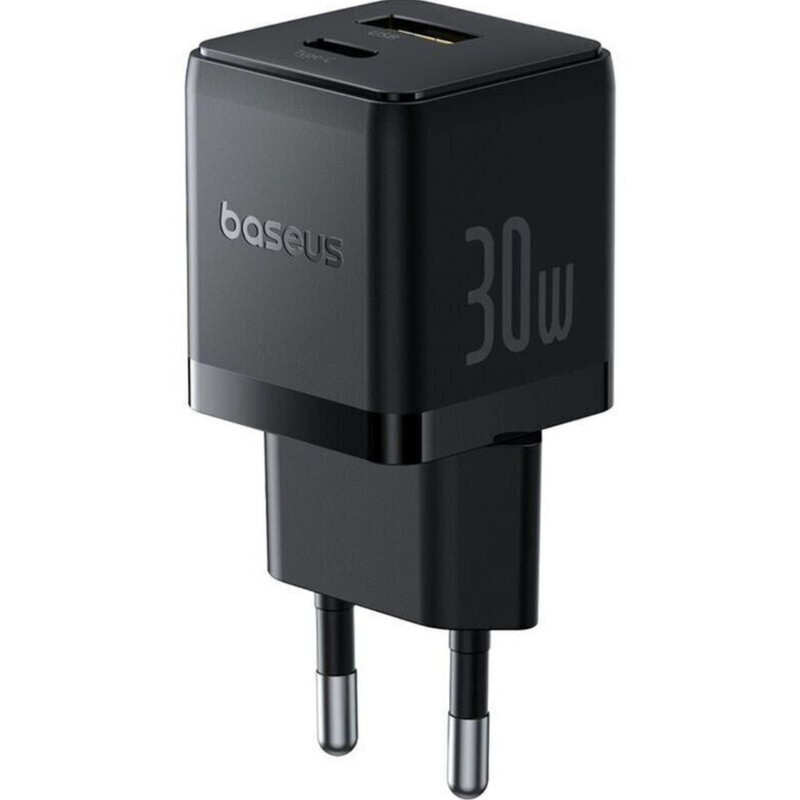 شارژر دیواری 30 وات بیسوس مدل Palm 30W  به همراه کابل USB-C