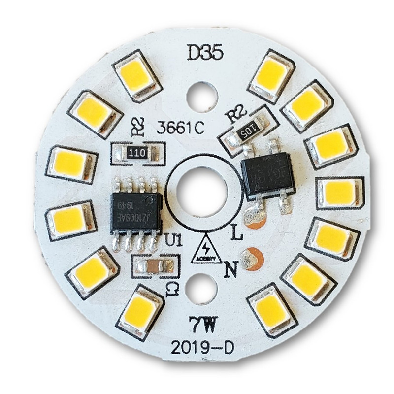 چیپ ال ای دی 7 وات مدل ML-S-5-378 بسته 10 عددی