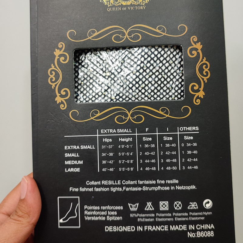 جوراب شلواری زنانه مدل فاق باز نگین دارgcn1