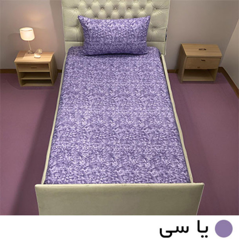سرویس ملحفه 1 نفره 2 تکه مانیکاهوم مدل پتینه پلاس patine plus