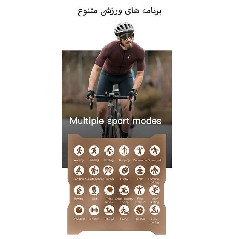 ساعت هوشمند مدل K56 Pro دارای قابلیت های شمارنده ضربان قلب، کنترل سطح اکسیژن خون، کنترل فشار خون، کنترل موسیقی، گام شمار، بند سیلیکونی