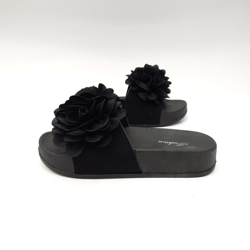 دمپایی زنانه نیکتا مدل L-030-Flower-Bl