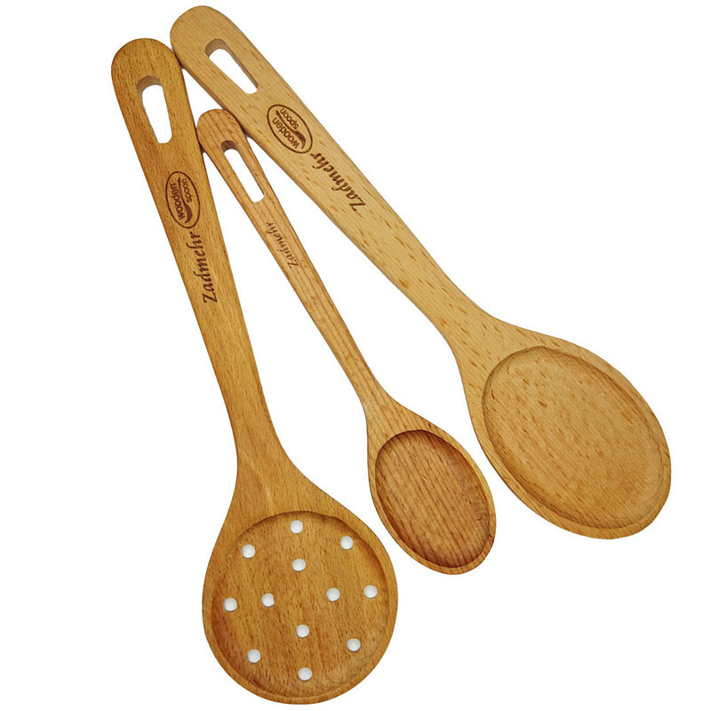 سرویس کفگیر و ملاقه 3 پارچه زادمهر مدل راش کد k2004