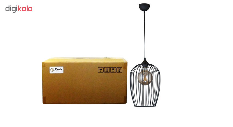 لوستر رایکا مدل قفس اگلو تک کد ROS1227