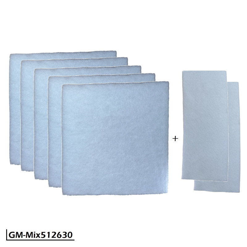 پد فیلتر آکواریوم اکسیر مدل GM-MiX512630 مجموعه 7 عددی