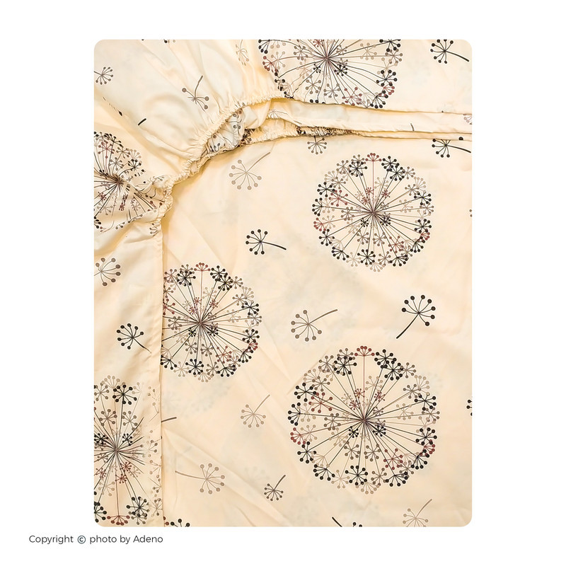 سرویس ملحفه آدنو مدل Dandelion کد IR119 یک نفره 2 تکه