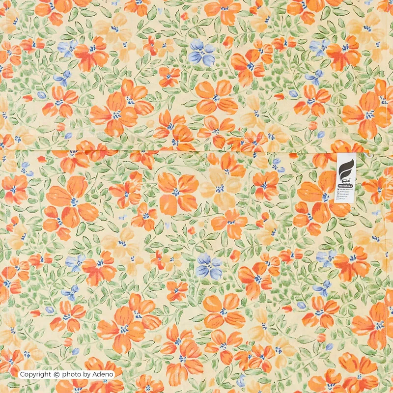 روکش لحاف فیلور آدنو مدل گلاب کد FI88 یک نفره سایز 160x220 سانتی‌متر