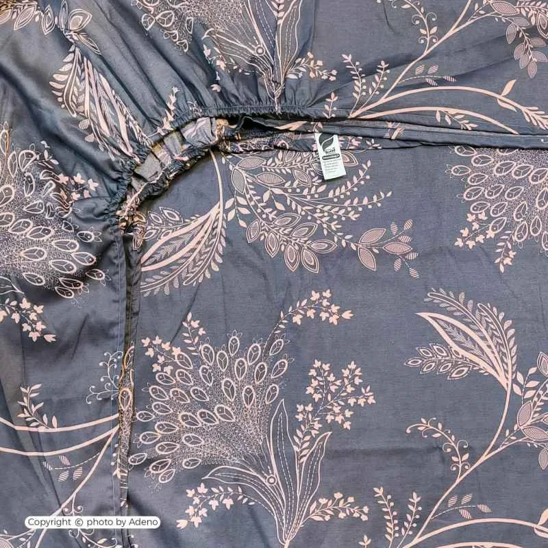 ملحفه آدنو مدل مهرانه کد IR197 دونفره سایز 180x200 سانتی متر