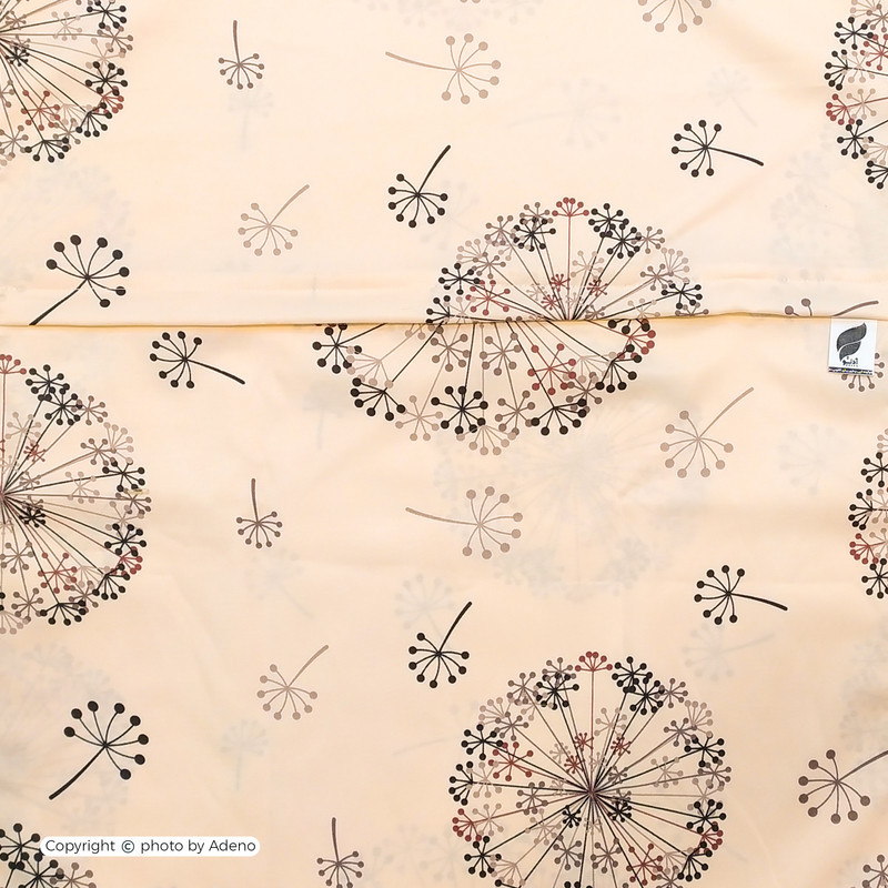 کاور لحاف آدنو مدل Dandelion کد IR119 یک نفره سایز 160x220 سانتی متر