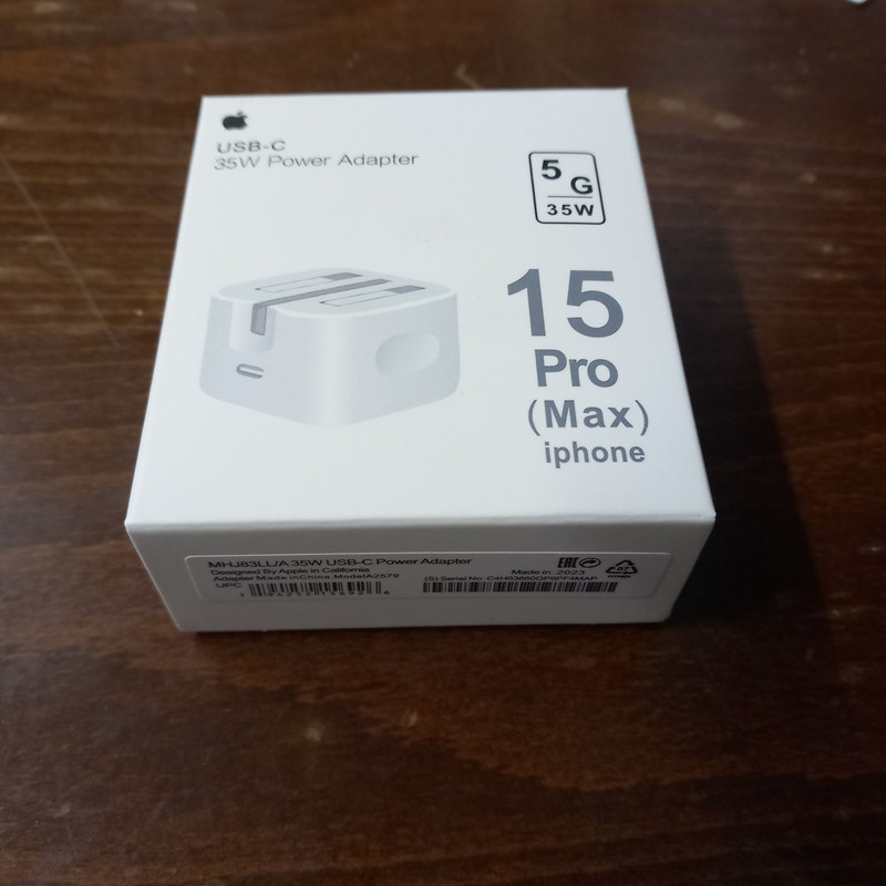 شارژر دیواری 35 وات مدل 15pro max