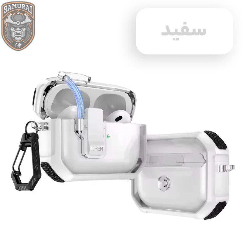 کاور سامورایی مدل Quad-39 مناسب برای کیس اپل Airpods 4