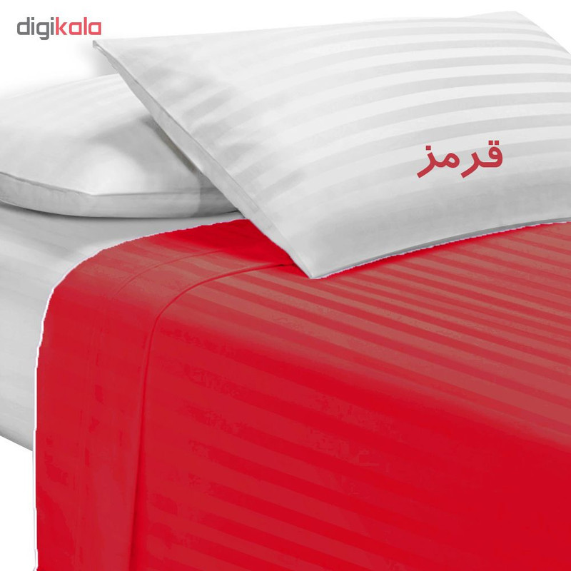 ملحفه هارمونی مدل 50Satin یک نفره