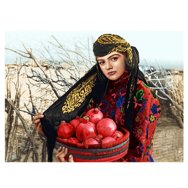 نخ و نقشه تابلوفرش مدل 2819