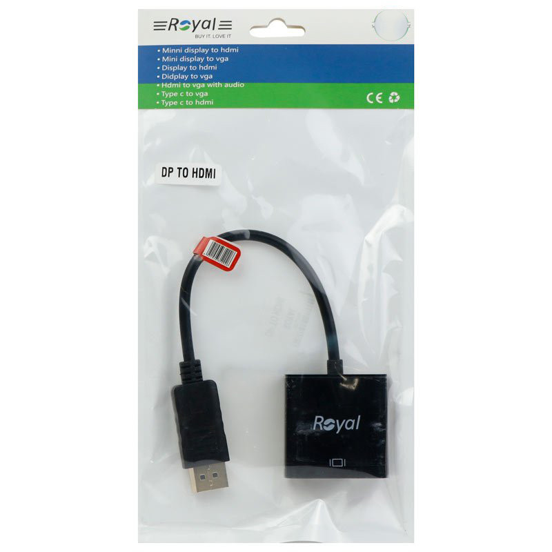 مبدل Display به HDMI رویال مدل 1011248