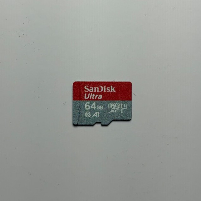 کارت حافظه microSDXC سن دیسک مدل Ultra A1 کلاس 10 استاندارد UHS-I سرعت 120MBps ظرفیت 64 گیگابایت به همراه آداپتور SD