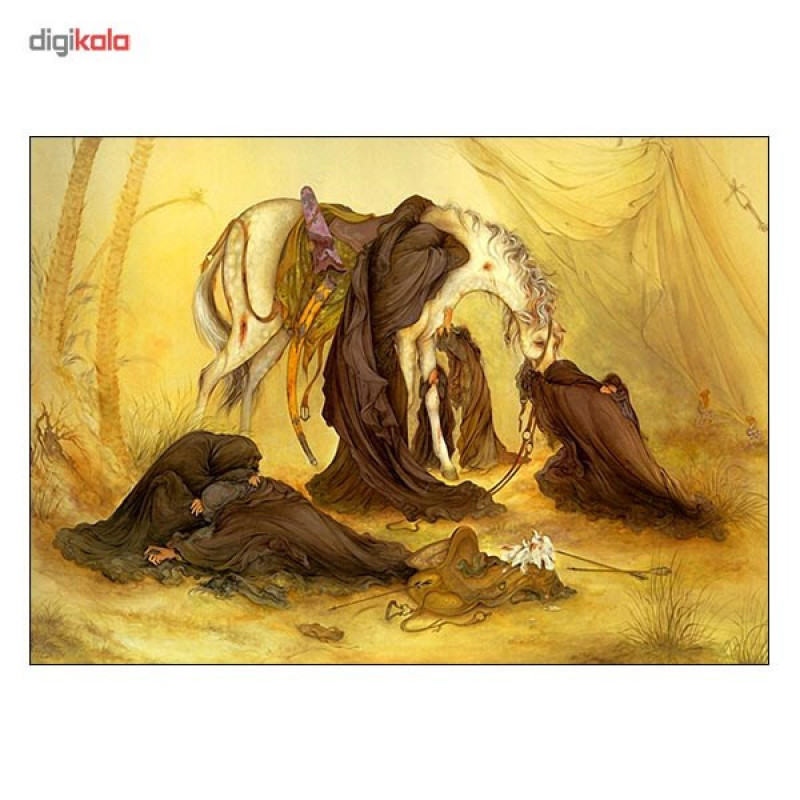 تابلوی ونسونی طرح عصر عاشورا سایز 50x70