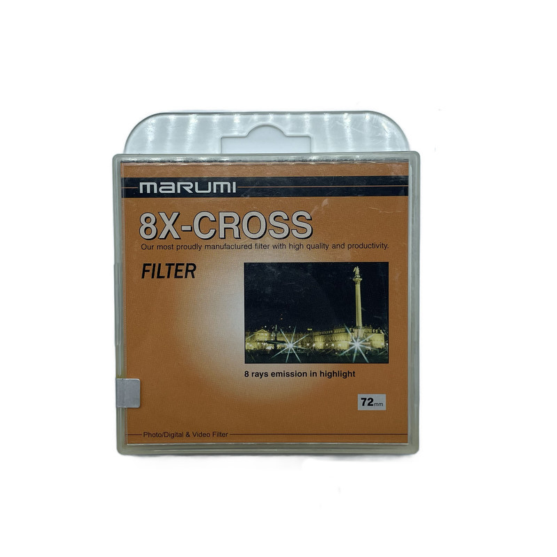 فیلتر لنز مارومی مدل STAR 8X-CROSS-72MM
