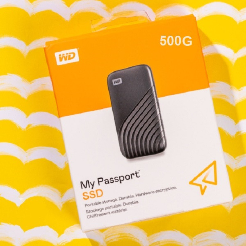 اس اس دی اکسترنال وسترن دیجیتال مدل My Passport ظرفیت 500 گیگابایت