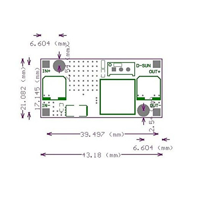 ماژول مبدل DC-DC افزاینده مدل KSRE-XL6009LM2577