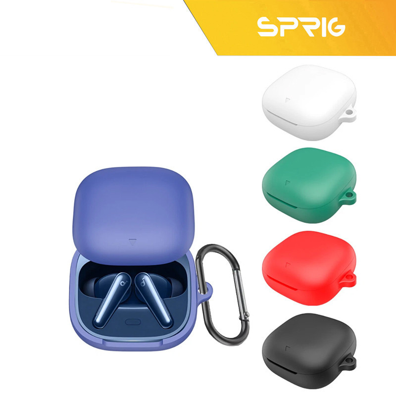 کاور اسپریگ مدل Silicone-SP مناسب برای کیس هدفون بی سیم انکر Soundcore Liberty 5